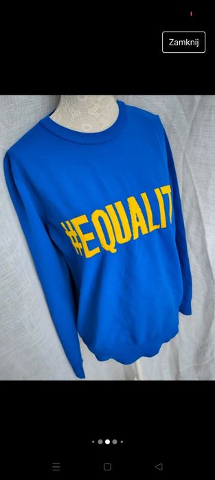 Sweter chabrowy Mango S