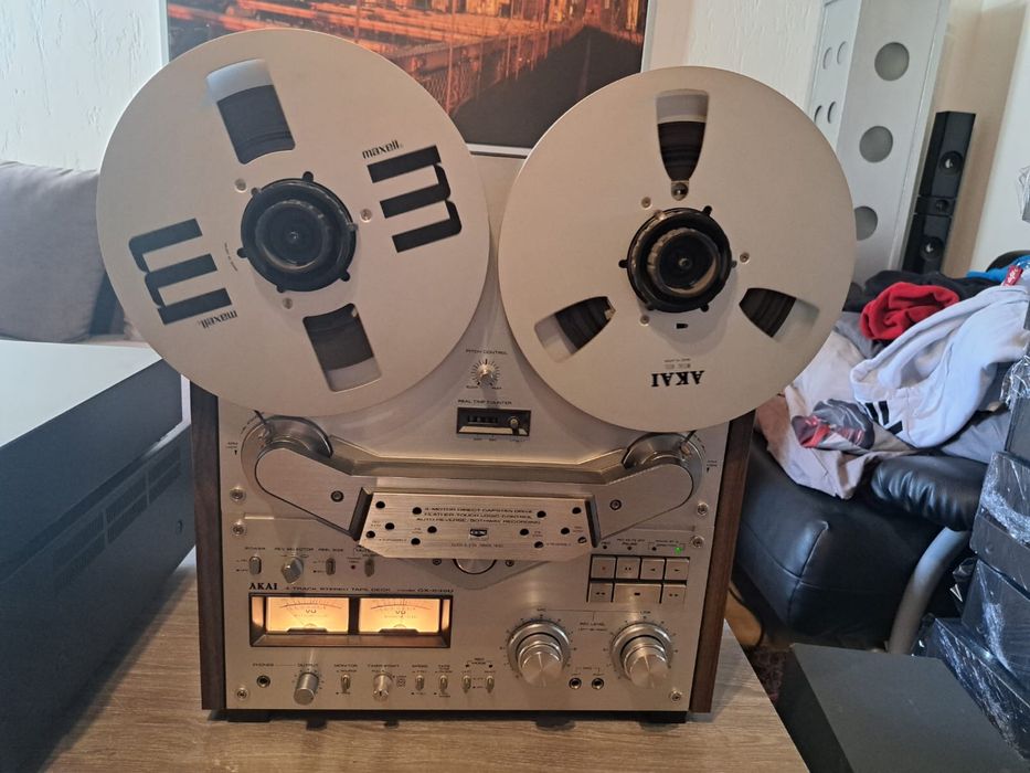 Akai GX-635D magnetofon szpulowy, sprawny.