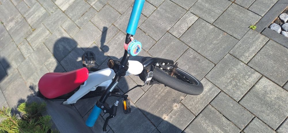 Rowerek dziecięcy BMW Kidsbike 14" 2W1 biały