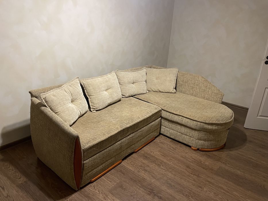 Sofa narożna rozkładana modułowa + 4 poduszki gratis