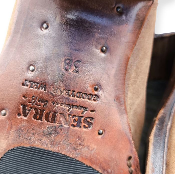 Sendra  Cuervo Sprinter Tang Damskie Kowbojki Made in Spalin 38