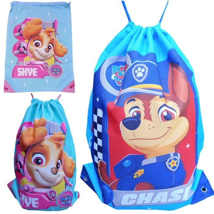 PLECAK Sportowy Torba na strój Worek na buty Do szkoły Psi Patrol