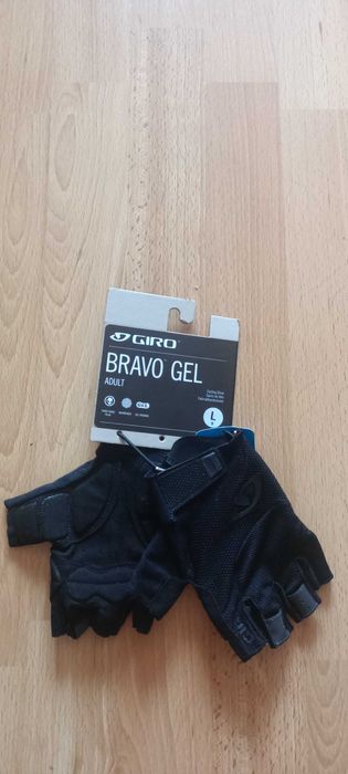 Rekawiczki rowerowe Giro Bravo Gel czarne r.L