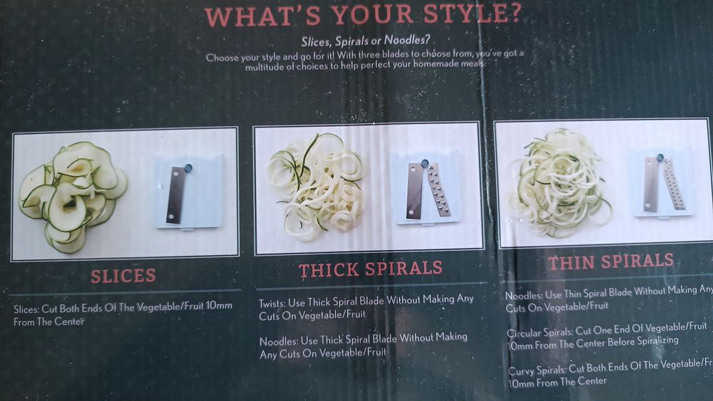 Спиралерез , слайсер .