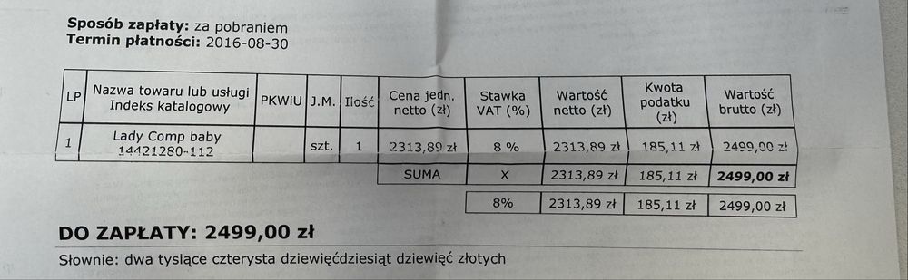 LADY COMP BASIC komputer cyklu przeznaczony do planowania rodziny