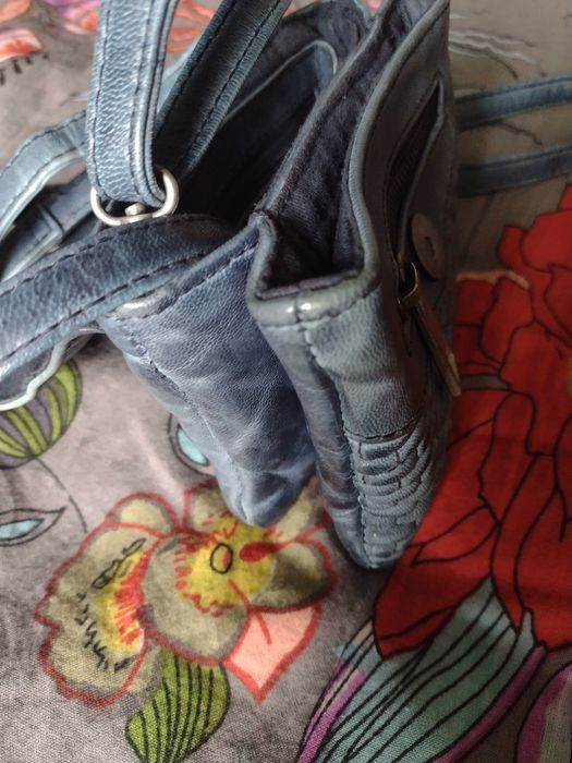 Depeche torebka skóra naturalna