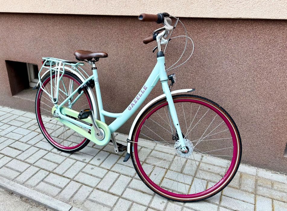 Rower holenderski damski Gazelle miejski
