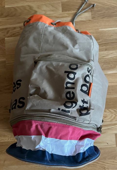 Сумка рюкзак міський коричневий