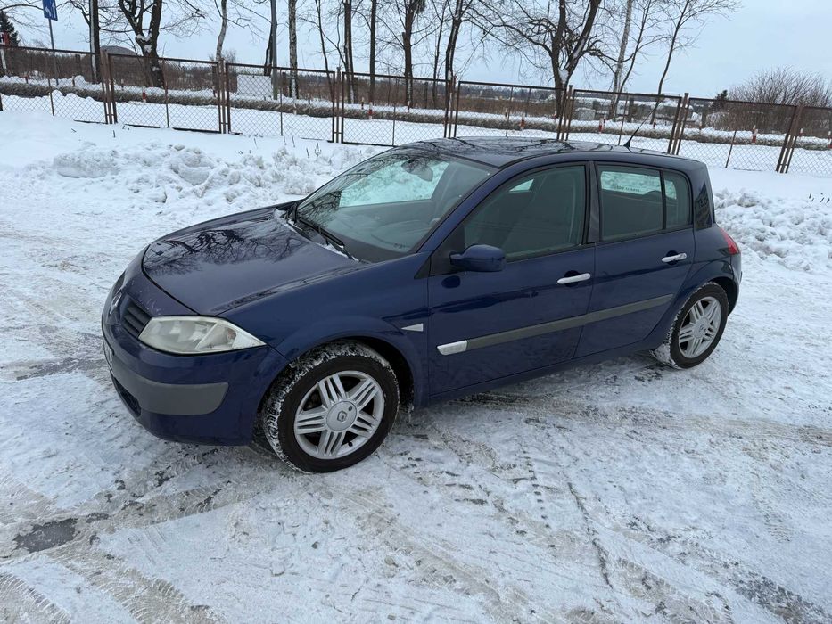 Renault Megane 1.6b 03r Dobrze jeździ opłaty 06.26 pewny tani zamiana