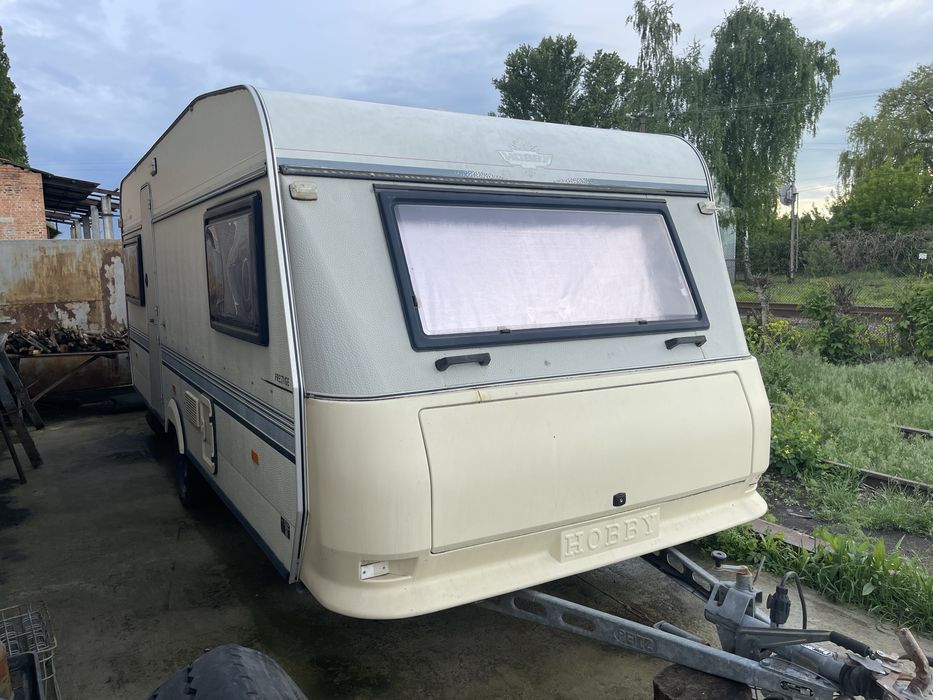 автобудинок hobby кемпер караван гарний стан обмін на авто