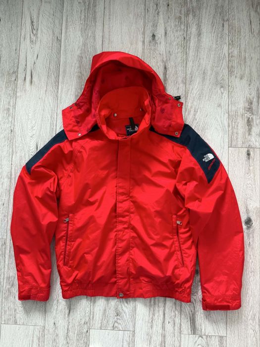 Kurta męska The North Face L Extreme Made in USA GoreTex red waterproof windbreaker