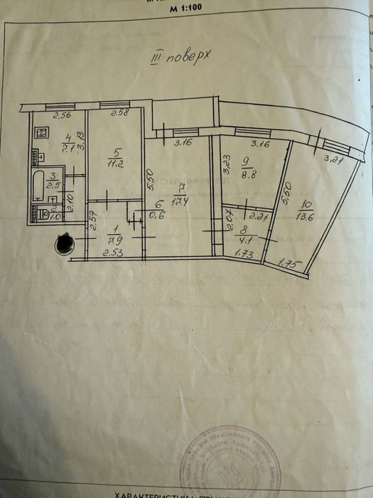 Продаж 4-кімнатної квартири вул Київська