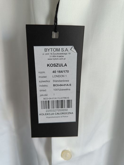 Nowa biała koszula Bytom