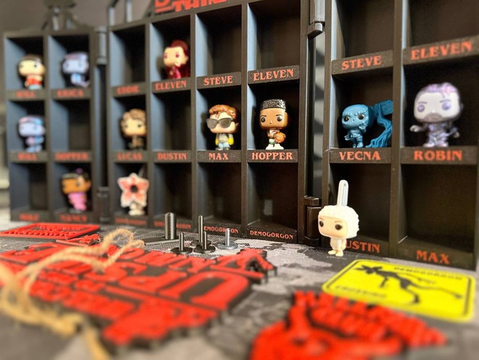 ‼️В НАЯВНОСТІ‼️Поличка підставка для фігурок Stranger Things