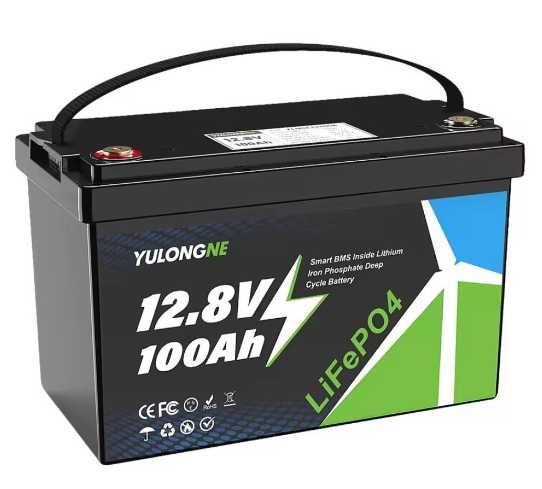 Акумулятор Humsienk BMS LiFePO4 12V/160Ah 150A для для резервного живлення Інвертор Комплект