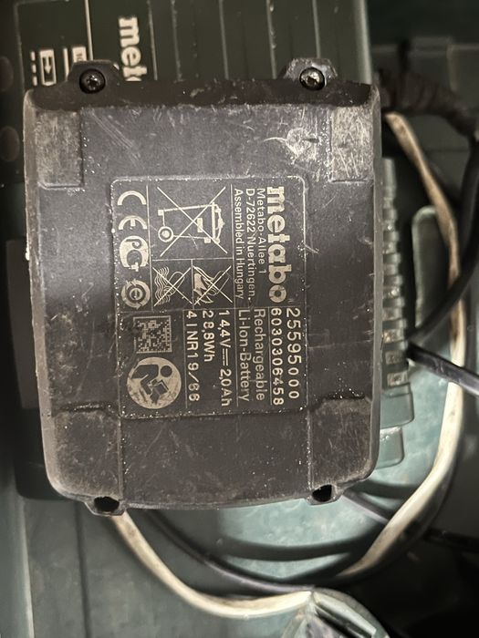 Шуруповерт Metabo оригінал