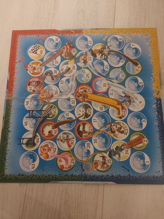 2w1 psi patrol gra planszowa dla dzieci