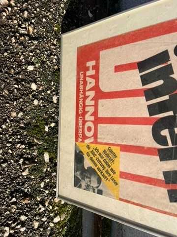 Capa de revista alemã / Hamburgo 1977