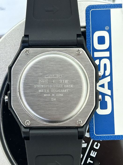 Оригінальний годинник Casio F-91W-1D