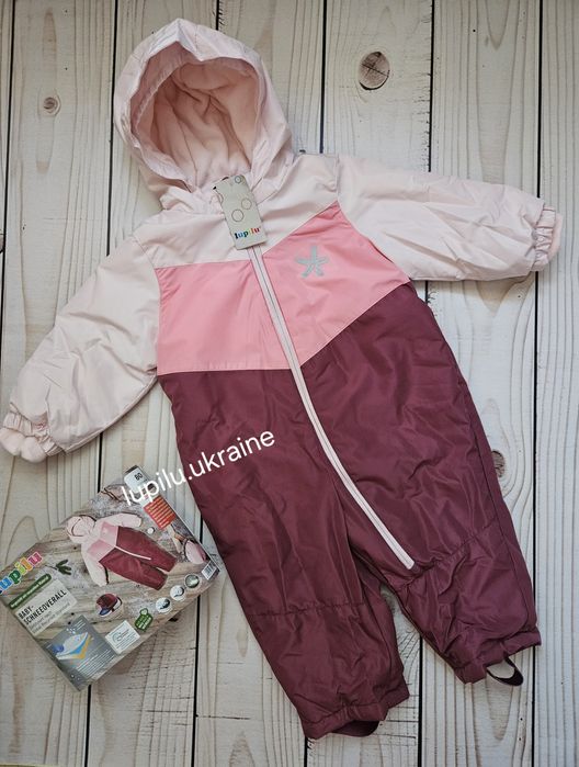 Lupilu 80 р термо комбінезон зимовий на дівчинку зимний