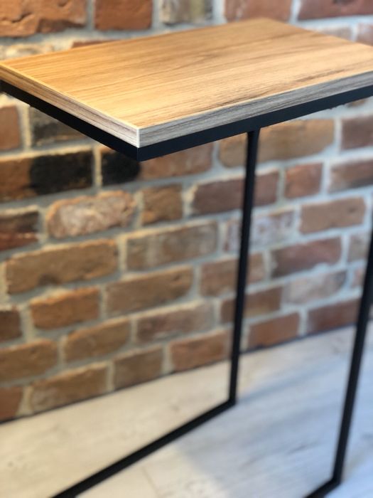 Stolik loft kawowy wsuwany