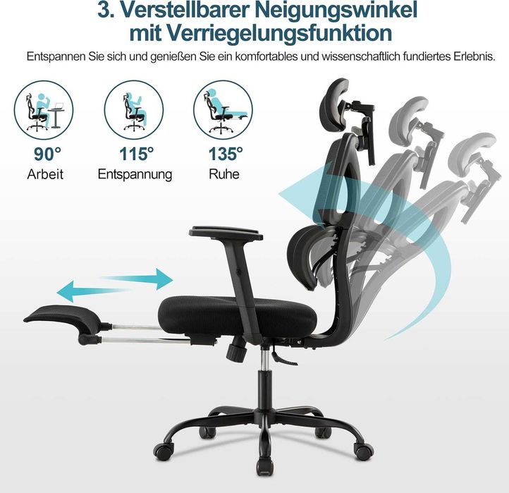 Krzesło obrotowe / gamingowe / ergonomiczne / fotel biurowy / W442!