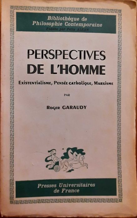 Livro - Perspectives de L'Homme - Roger Garaudy