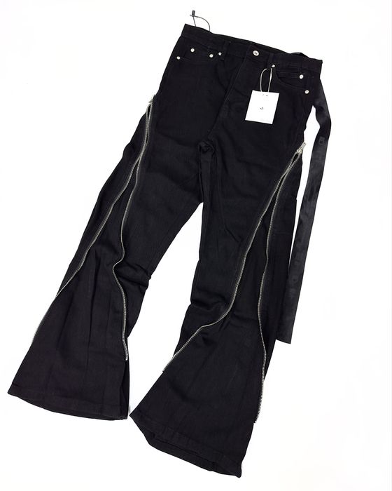 Штаны джинсы клеш flared jeans Rick Owens black opium джинси рік овенс bolan banana archive erd M-L