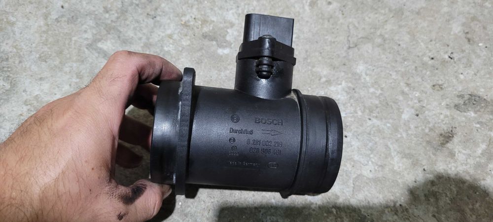 Medidor de massa de ar Bosch Audi A4 B5 A6 C5 Passat B5 1.9 TDI Ref. 0281002216 e 028906461 ORIGINAL