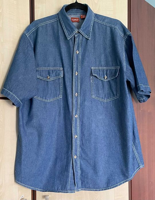 Koszula jeansowa męska Stanley.
