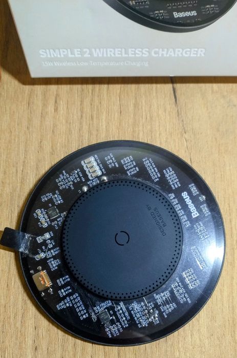 Бездротовий зарядний пристрій Baseus Simple 2 Wireless Charger зарядка