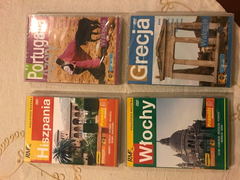 Filmy przewodniki podróznicze na DVD