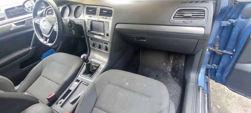 drzwi tył tylne golf VII lak LA5J