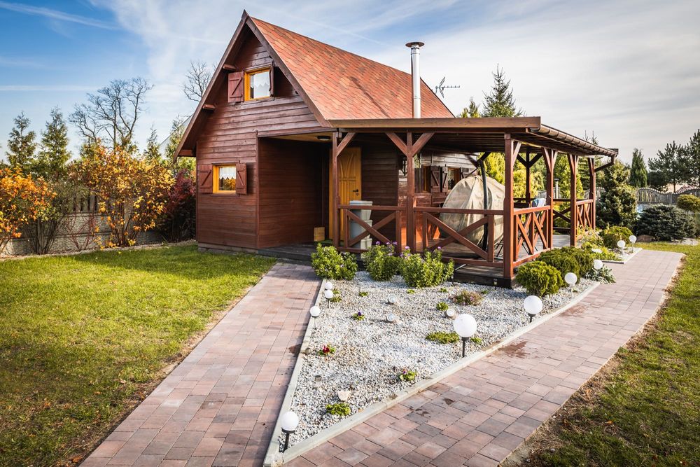 Domek na wynajem, w lesie nad stawem, WOLNE TERMINY