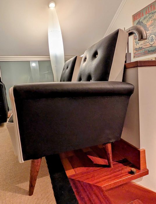 Terno de sofás vintage