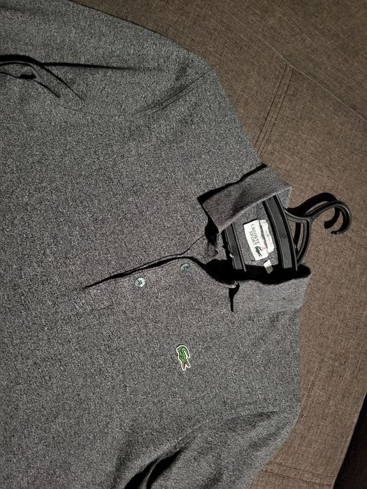 Лонгслив LACOSTE поло с длинным рукавом