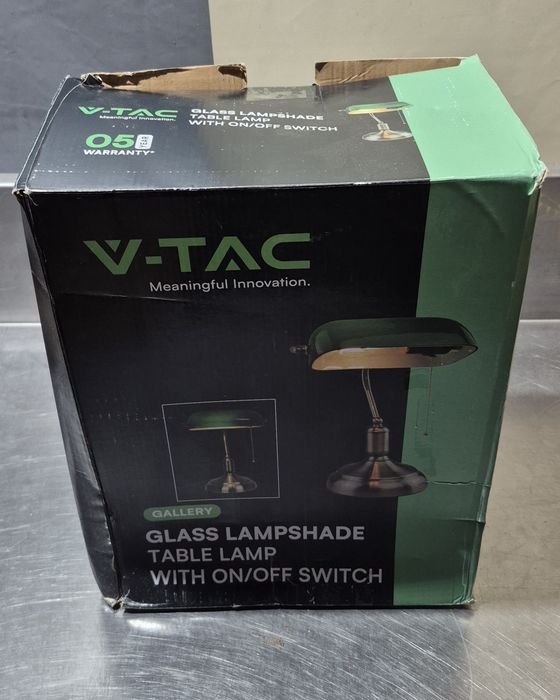 Lampa bankierska vintage