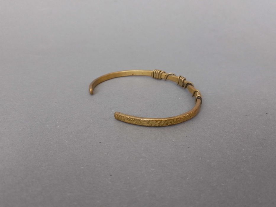 Bransoletka mosiądz metaloplastyka MET Prl