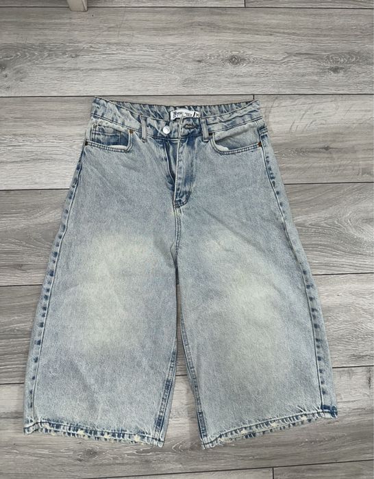 baggy блакитні шорти жіночі 34