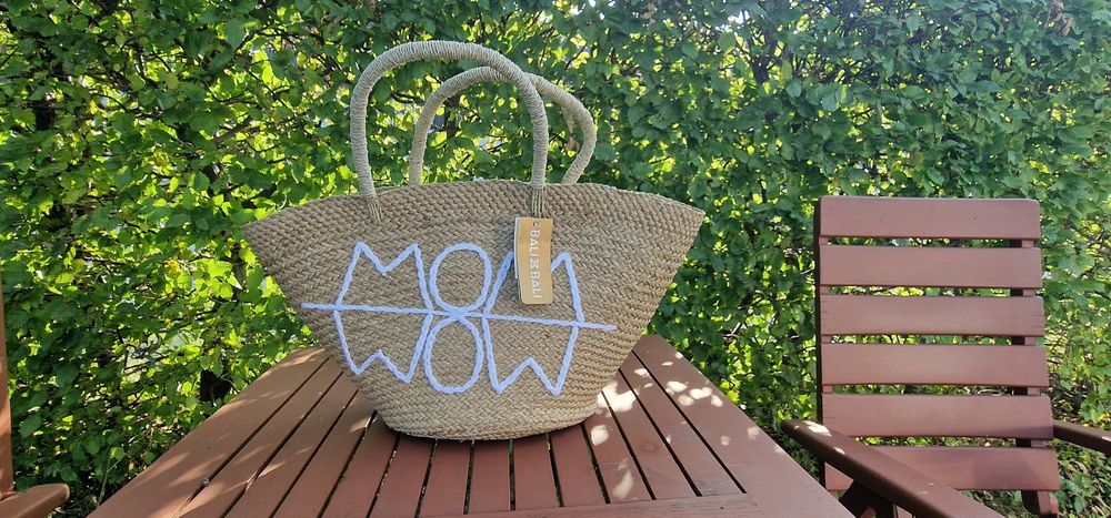 Duży pojemny koszyk plażowy Bali Bali nowy z metką.