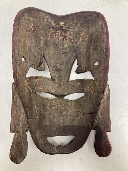 Esculturas Máscaras Tribais “Jambo Kenya 1993”
