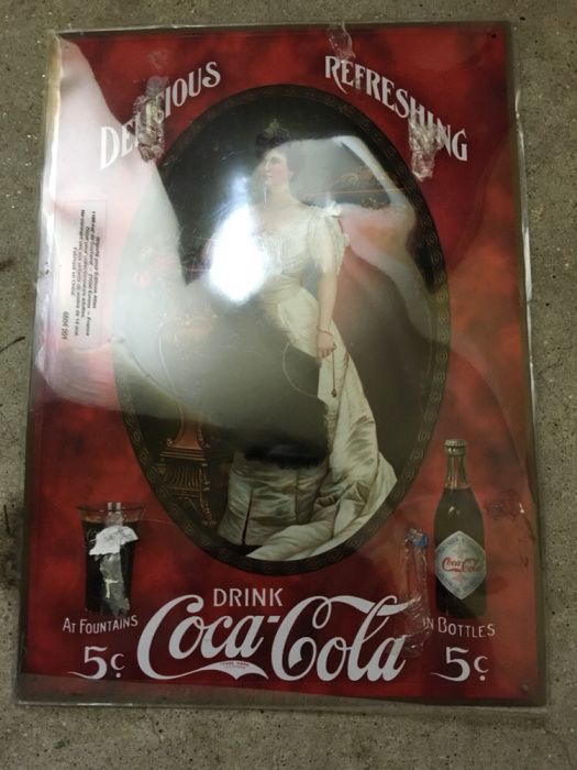 Placa quadro em metal de coleção