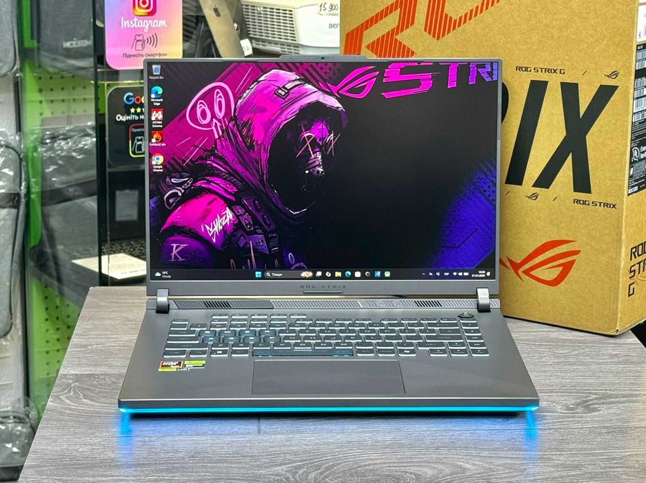 Новий ноутбук Asus Rog Strix G16 / AMD Ryzen 9 9955H / Geforce RTX 5060 / Є обмін / доставка по місту / Гарантія