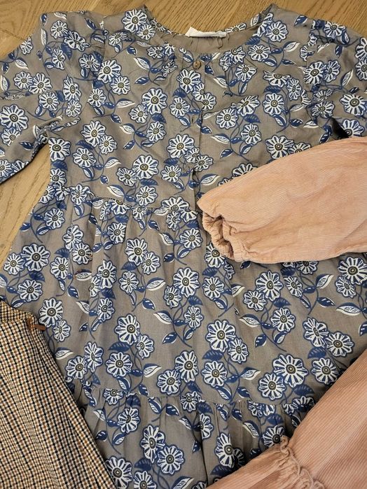 Ubranka dla dziewczynki  Zara Mango Okaidi Tao 116/ 110
