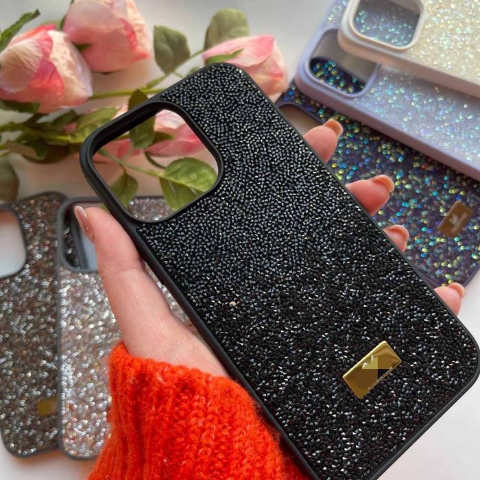 Чохол чехол с камушками стразами Swarovski сваровски iPhone 16 / 17 pro Max айфон про макс