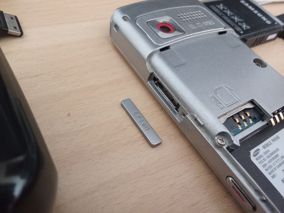 Samsung 3310s ładowarka karta pamięci zestaw