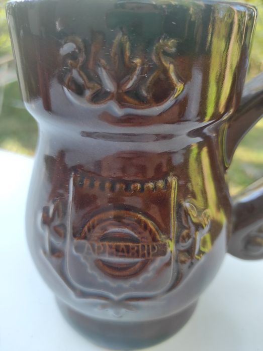 Ceramiczny Kufel pamiątka czasów PRL-U