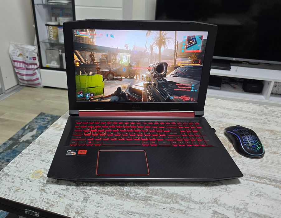 Acer Nitro 15.6 IPS (Ryzen 7/Radeon RX560 4GB/16GB DDR4/SSD 128G+1000G