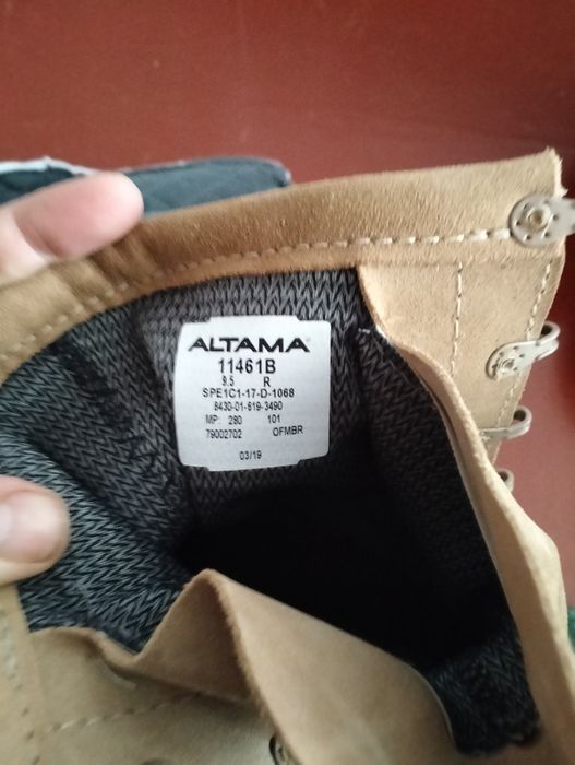 Берцы демисезонные