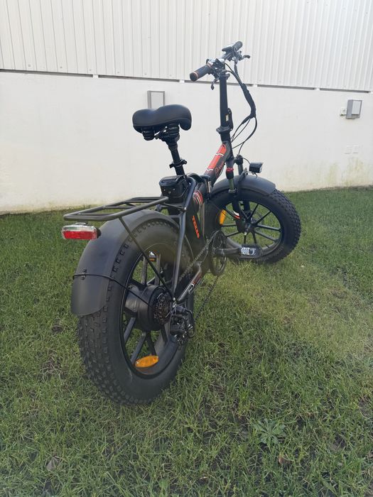 Bicicleta eletrica Youin Texas fat bike dobrável